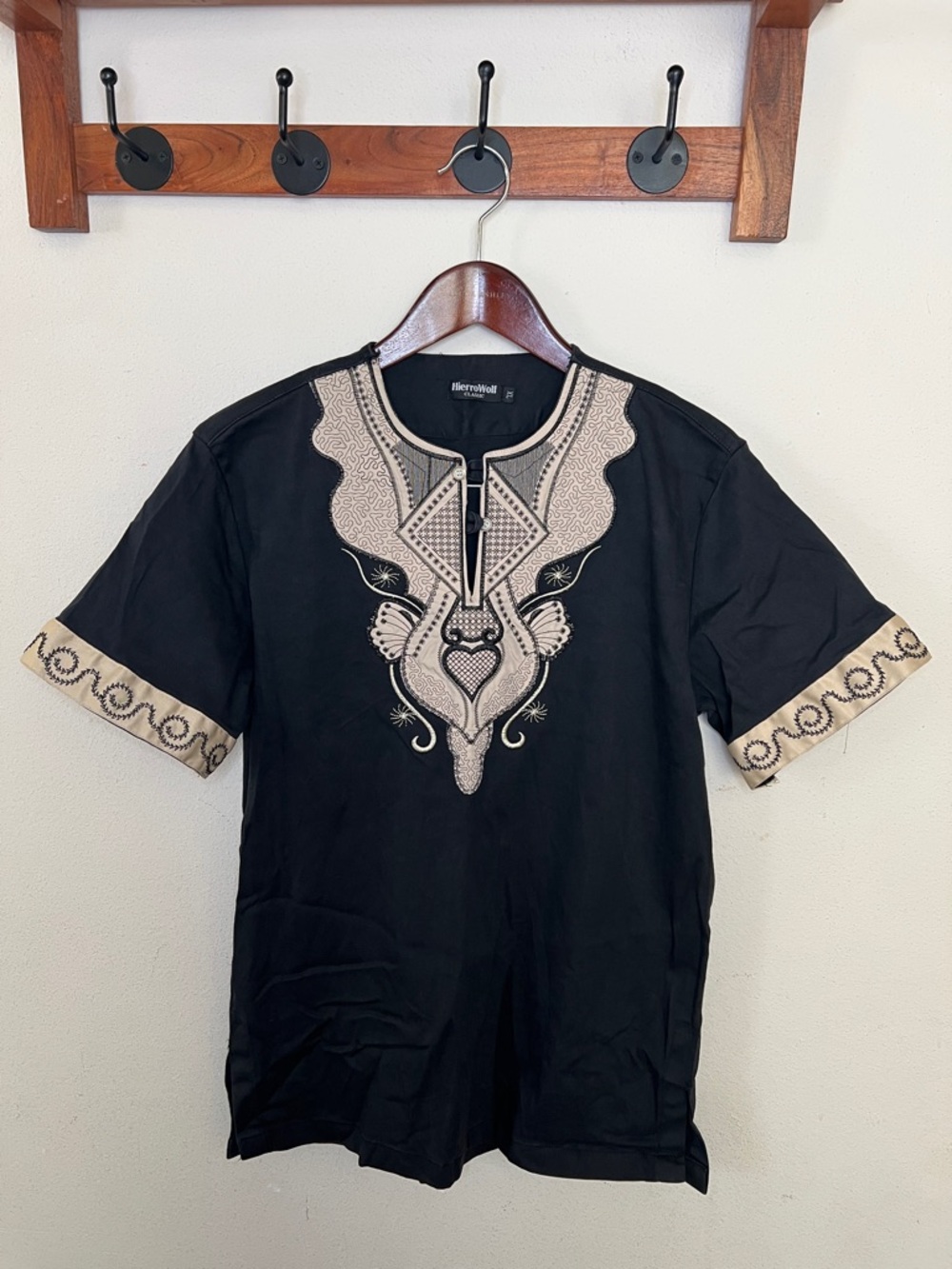 Hierrowolf Classic African Design Black Size XL